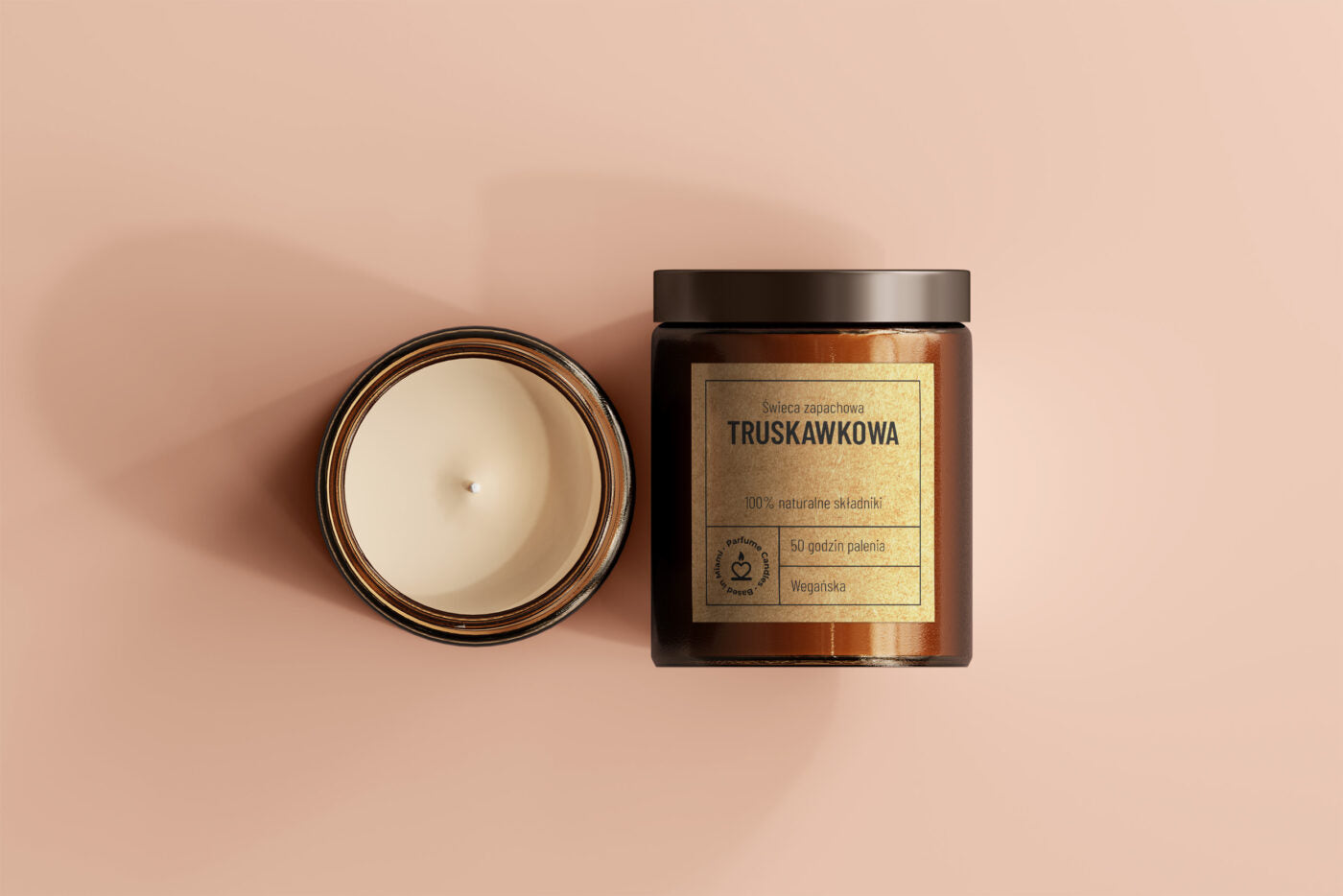 Thermotransfer-Etiketten, Aufkleber mit Aufdruck KRAFT 100 x 100 mm QUADRAT (verschiedene Ausführungen)