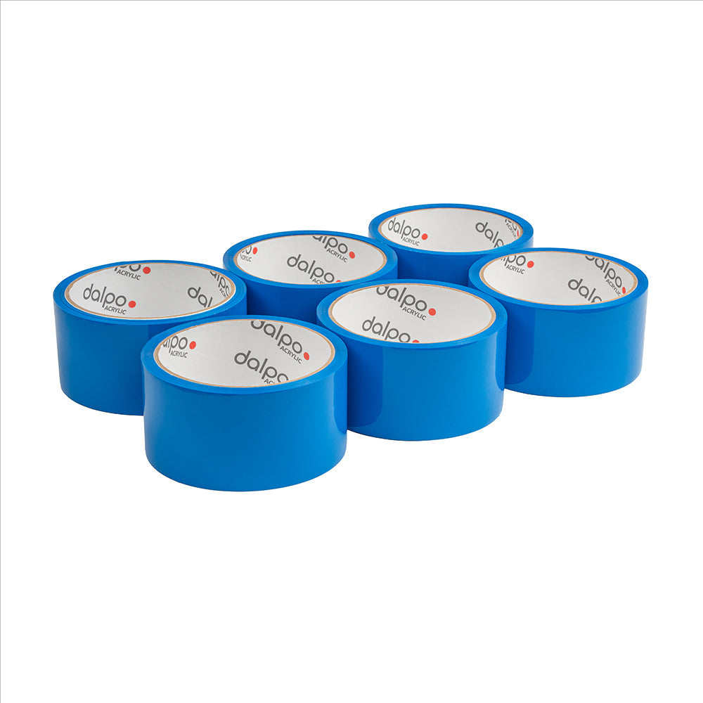 Blau Acryl-Packklebebänder Basic 48 mm x 45 m