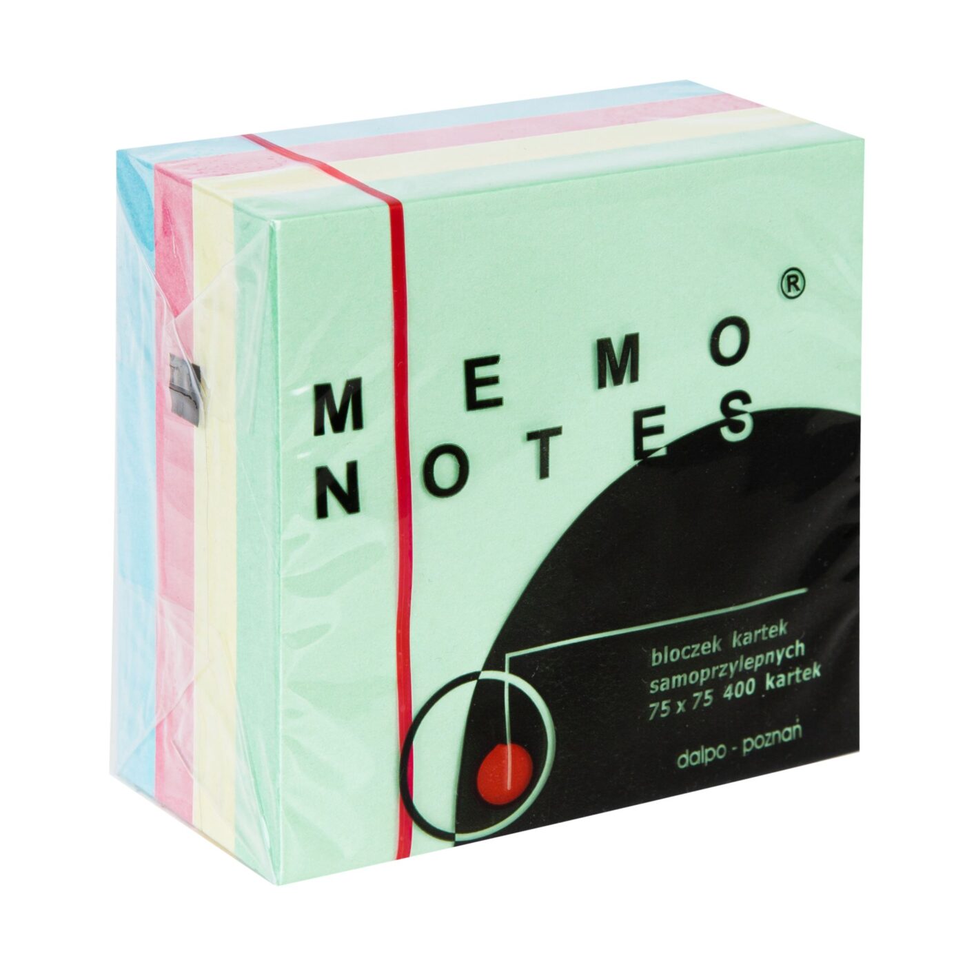 MEMO NOTES Haftnotizen-Block 75 x 75 mm, 400 Blatt
