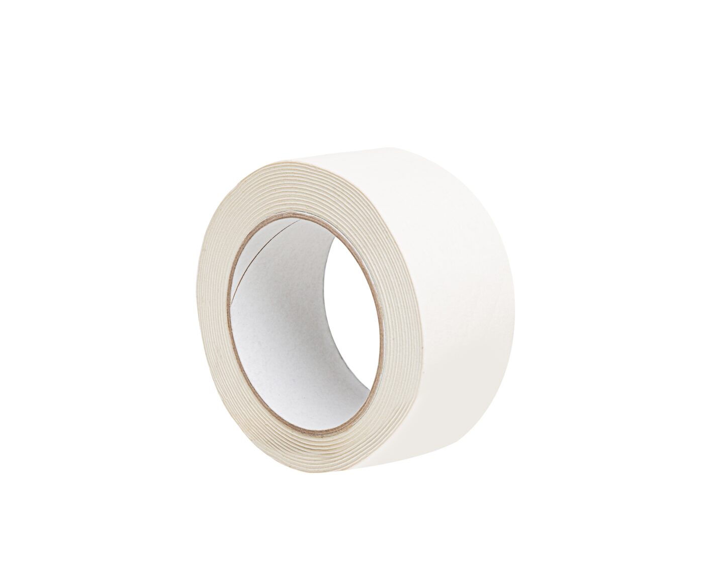 Weißes Papier-Klebeband mit Solvent-Kleber – 50 mm x 50 m