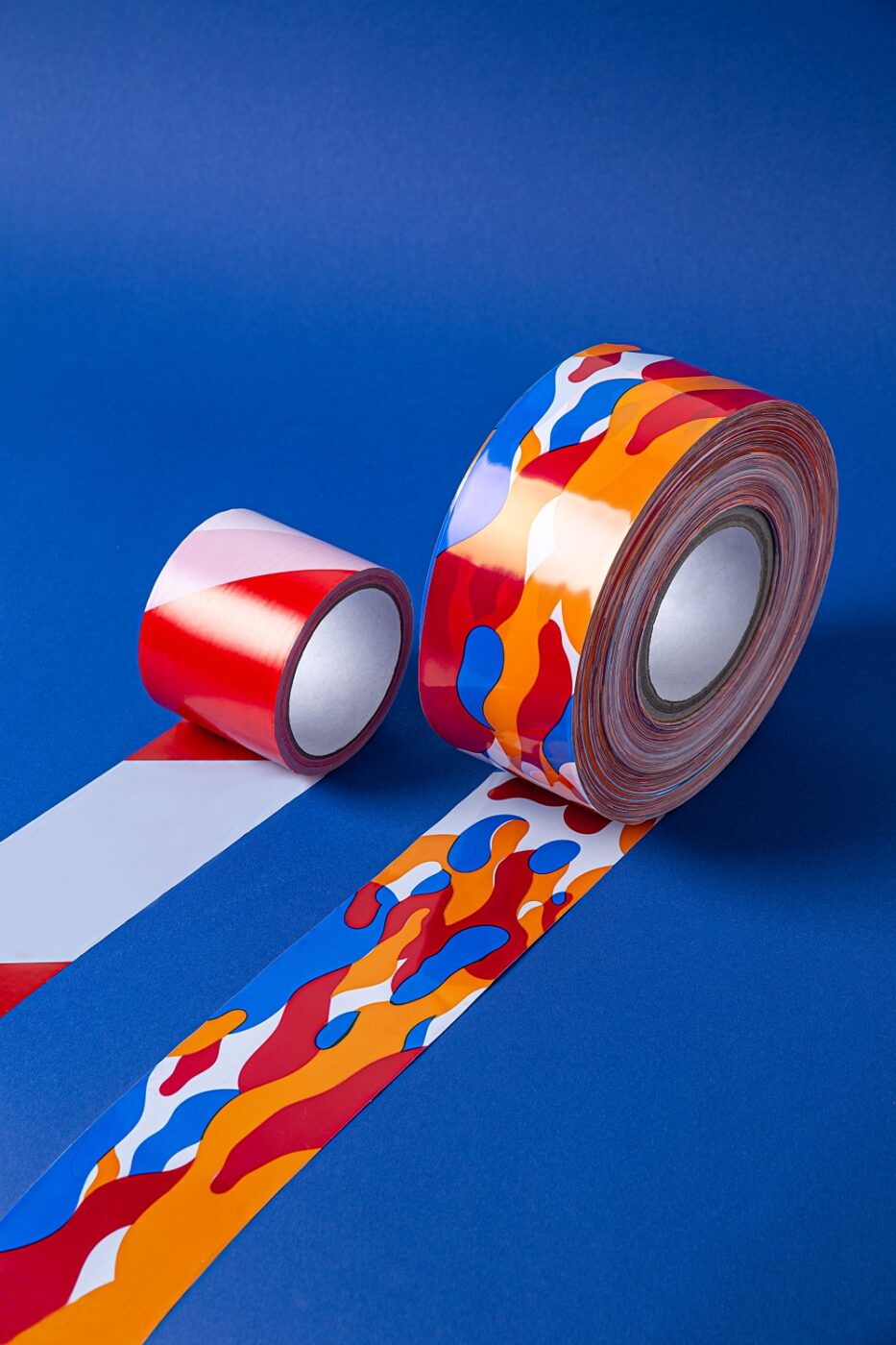 Absperrband individuell bedruckt ohne Kleber 75 mm x 100 m