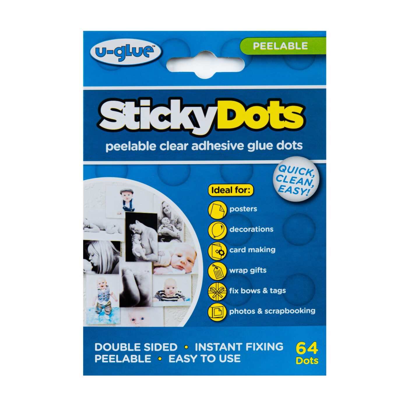 Ablösbare Klebepunkte – Sticky Dots