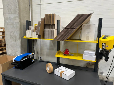 Umweltfreundliches Verpacken von Paketen im Dalpo-Shop – der neue E-Commerce-Standard