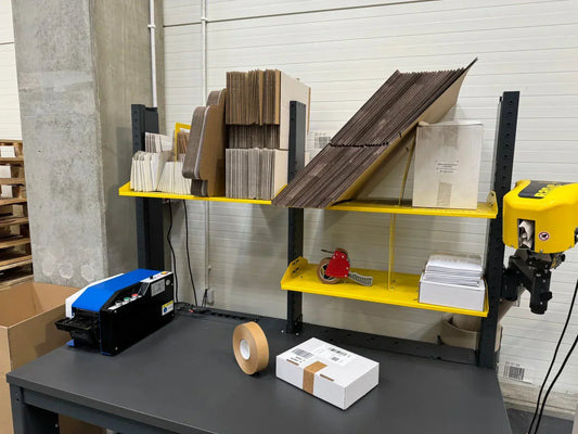 Umweltfreundliches Verpacken von Paketen im Dalpo-Shop – der neue E-Commerce-Standard