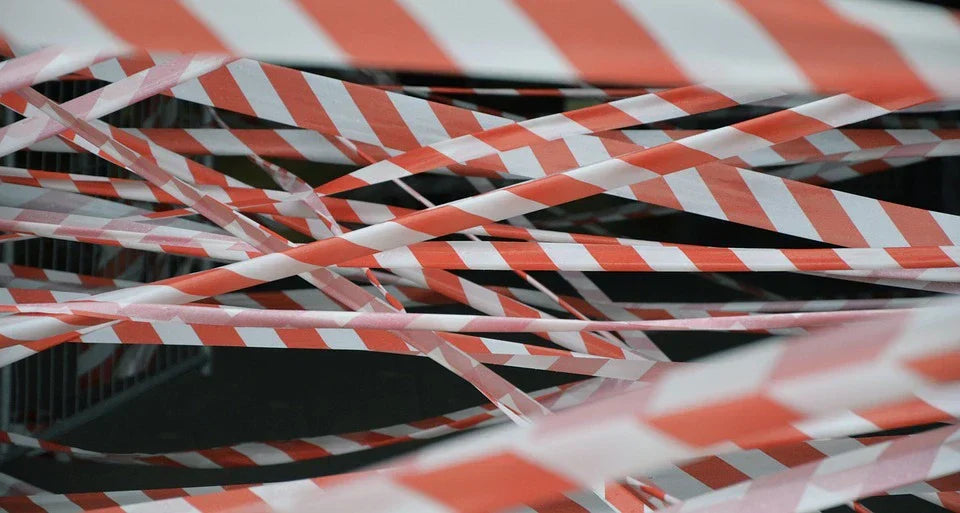 Absperrband: Farben und Anwendungen