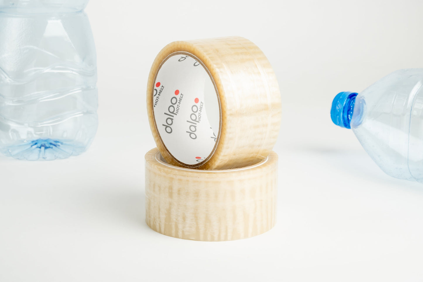 Transparente Klebebänder rPET 70% 48 mm x 60 m