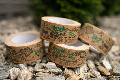 Papierklebeband Solvent mit individuellem Aufdruck & Logo 50 mm x 60 m