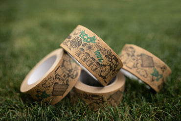 Papier-Packklebeband Solvent mit ECO-Aufdruck 50 mm x 50 m