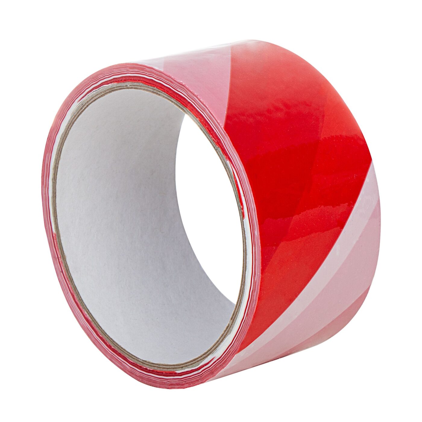 Rot-Weißes Warnband PVC 50 mm x 33 m