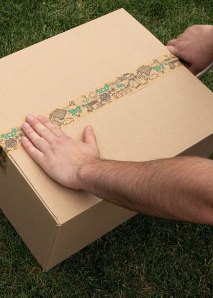 Papierklebeband Solvent mit individuellem Aufdruck & Logo 50 mm x 60 m