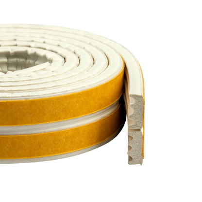 Gummidichtung selbstklebend, Kron-Profil, 200 Meter, 8×3 mm (verschiedene Farben)