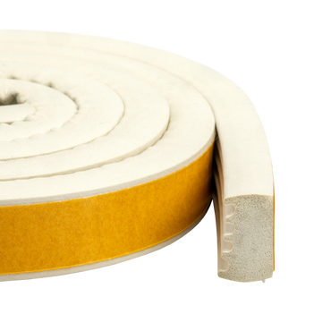 Gummidichtung selbstklebend, Universalprofil UD, 15×8 mm (verschiedene Farben und Längen)