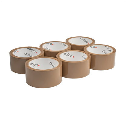 Braunes Verpackungsband Eco-Solvent 48 mm x 54 m