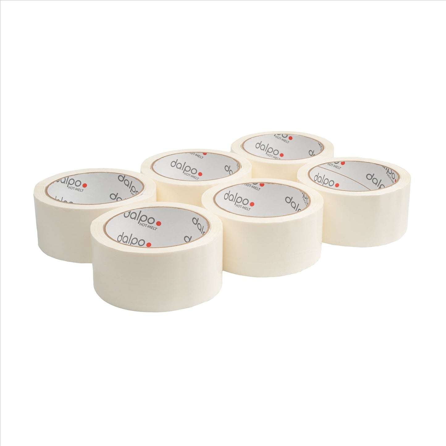 Weißes Verpackungsband Hotmelt 48 mm x 60 m