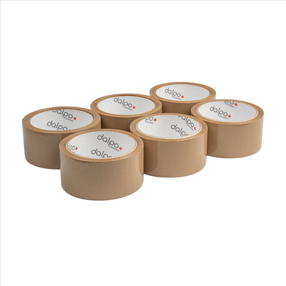 Starkes braunes Verpackungsband mit Solvent-Kleber (verschiedene Größen)