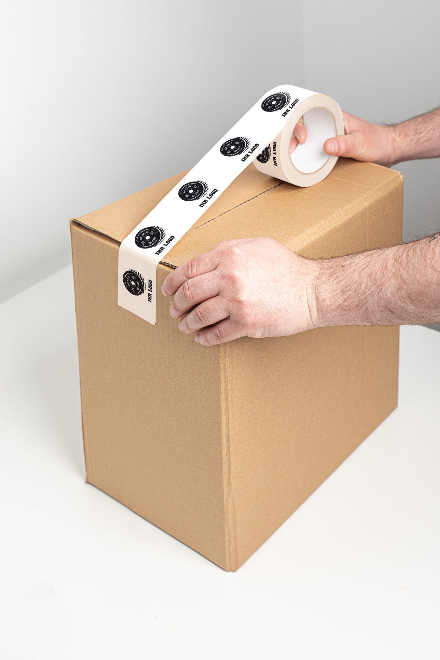 Klebebänder aus Folie mit individuellem Aufdruck und Logo solvent/PVC 50 mm x 60 m