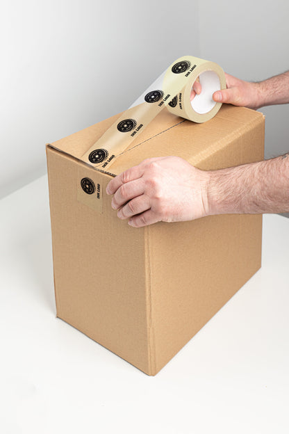 Klebebänder aus Folie mit individuellem Aufdruck und Logo solvent/PVC 50 mm x 60 m