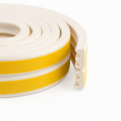 Gummidichtung selbstklebend, K-Profil, 9×4 mm (verschiedene Farben und Längen)