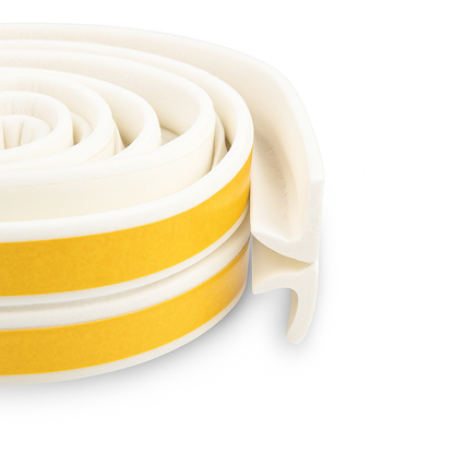 Gummidichtung selbstklebend, V-Profil, 9×7 mm (verschiedene Farben und Längen)