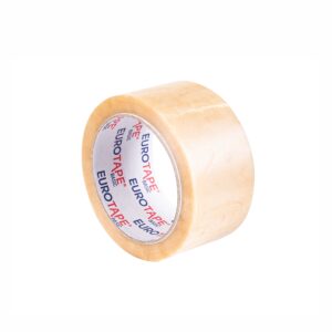 Leise abrollendes transparentes Acryl-Packband (verschiedene Größen)